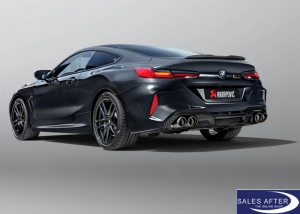 Akrapovic Slip-On Line Exhaust system F91 F92 M8, with GPF