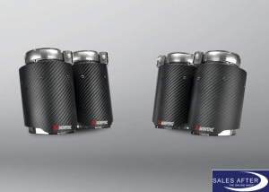 Akrapovic Endrohr Set Carbon F80 M3 F82 F83 M4