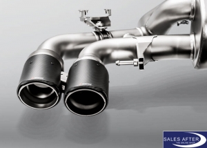 Akrapovic Tail pipe set carbon F90 M5