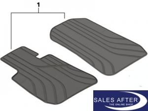 BMW 3 series E90 E91 E92 E93 Set of All-weather floor mats front