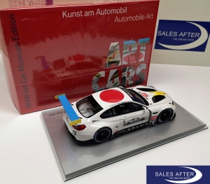 BMW Miniatur M6 GTLM John Baldessari Art Car Collection, 1:18