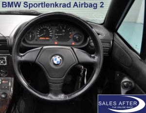BMW 3 series E36 Z3 Sport steering 2 wheel cover, chrome