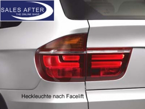 BMW X5 E70 Retrofit LED tail lights facelift