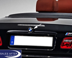 Genuine BMW badge for the tailgate, 61mm, E46 convertible