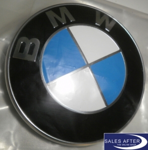 Original BMW Plakette für Frontklappe, 82mm