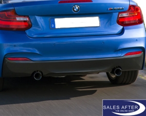 BMW 2 series F22 F23 M Diffuser, M235i M240i