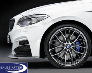 BMW M Performance F22 Aerodynamik-Paket Front Aufsatzteil, mattschwarz