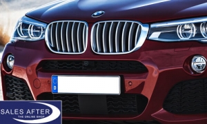 BMW X3 F25LCI X4 F26 front grille in x-line