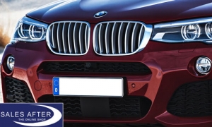 BMW X3 F25LCI X4 F26 Satz Ziergitter X-Line