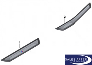 BMW 3 series F30 F31 Set M door sills