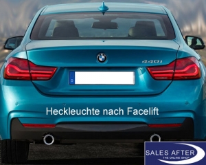 BMW 4er F32 F33 F36 F83 M4 Umrüstsatz Heckleuchten Facelift