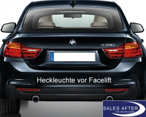 BMW 4er F32 F33 F36 F83 M4 Umrüstsatz Heckleuchten Facelift