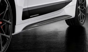 BMW M Performance Schwelleraufsatz Carbon 4er
