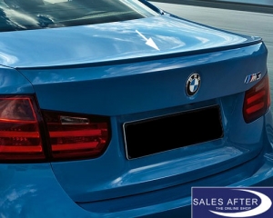 BMW 3 series F80 sedan M3 Rear spoiler, primed