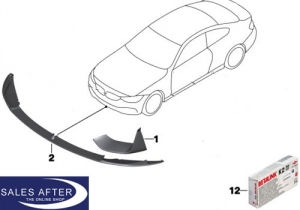 BMW M Performance F80 M3 F82 F83 M4 Front Carbon Aufsatzteil