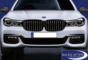 BMW M Performance 7 series G11 G12 Front grille in black, with m front bumper