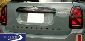 MINI F60 Retrofit tail lights, UNION JACK BLACK