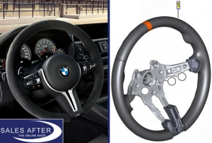 BMW F82 M4 Steering wheel in Alcantara, GTS