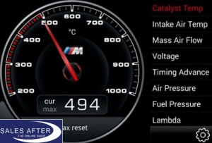 Original BMW M Performance Drive Analyser, iOS & Android