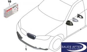 BMW M Performance X6 F16 Front Carbon Attachment