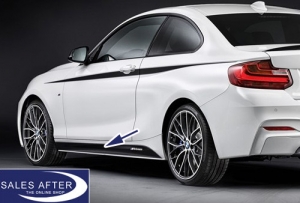 BMW M Performance 1er F21 3-Türer 2er F22 F23 Folien Seitenschweller