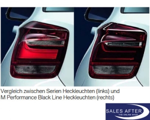 BMW M Performance 1 series F20 F21 Blackline taillights