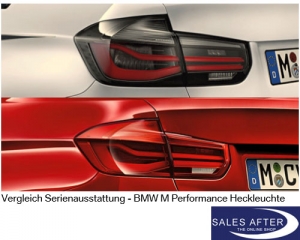 BMW M Performance 3er F30 F80 M3 Blackline Heckleuchten