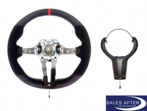 BMW M Performance F45 F46 X1 F48 X2 G39 Steering wheel in Alcantara