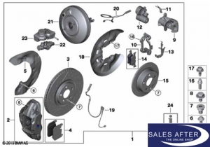 BMW M Performance F40 F44 Retrofit kit sport brake