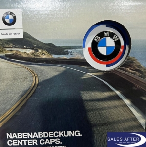Genuine BMW Center caps 50 years of M, 56mm, 4 pieces