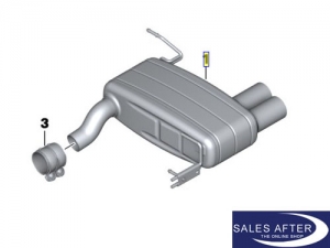 BMW Performance E92 E93 Exhaust system, 316i 318i 320i (N43)