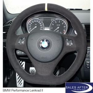 BMW Performance E8x E9x X1 E84 Sport steering wheel II, without steptronic