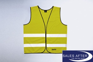 Genuine BMW Neon yellow safety vest, 2 pieces