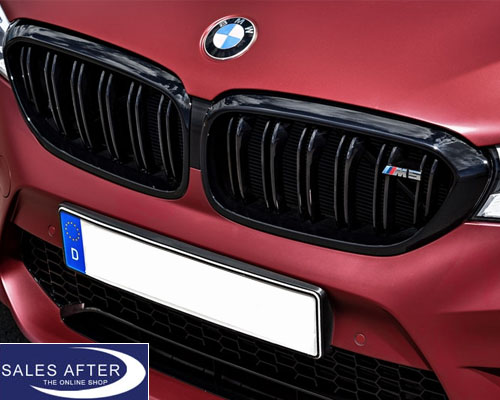 SalesAfter - The Online Shop - BMW F90 M5 Front grille in black without  NIVI, FIRST EDITION