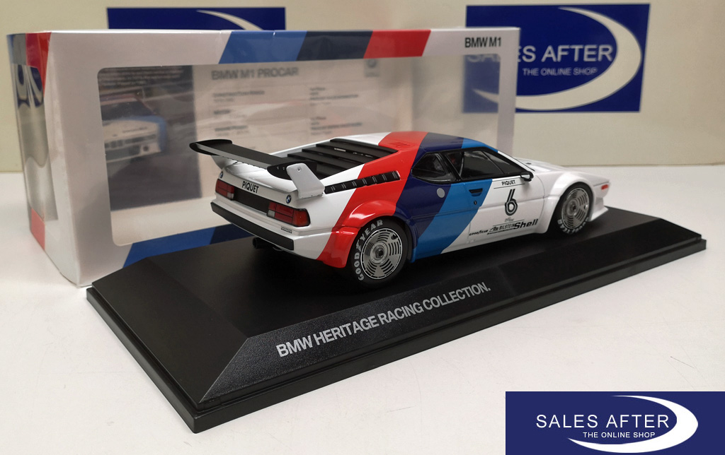 BMW Genuine Miniature M1 Procar Heritage Racing White Motorsport 80432454788 