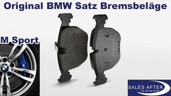 SalesAfter - The Online Shop - BMW F30 F31 F34 GT Satz Bremsbeläge