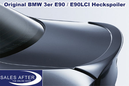 SalesAfter - The Online Shop - BMW 3 series E90 sedan Rear spoiler, primed