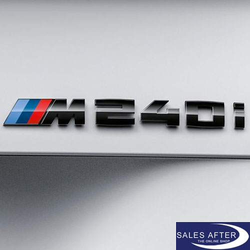 SalesAfter - The Online Shop - Genuine BMW G42 Lettering in black, ///M240i