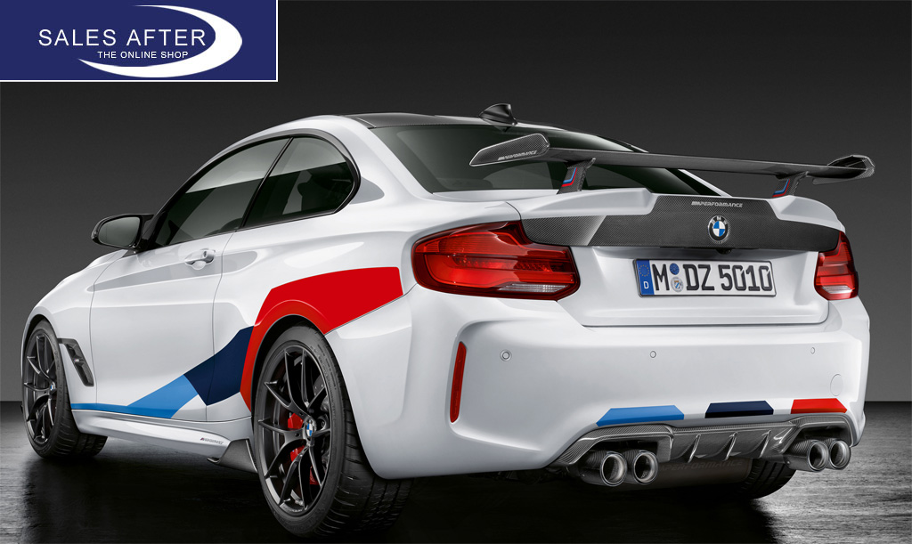 Full kit BMW M2 Competition F87 M Performance Stripes vinyl decal sticker