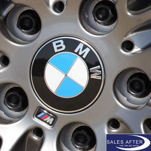 Genuine BMW Hub cap with chrome 65mm, 1 piece