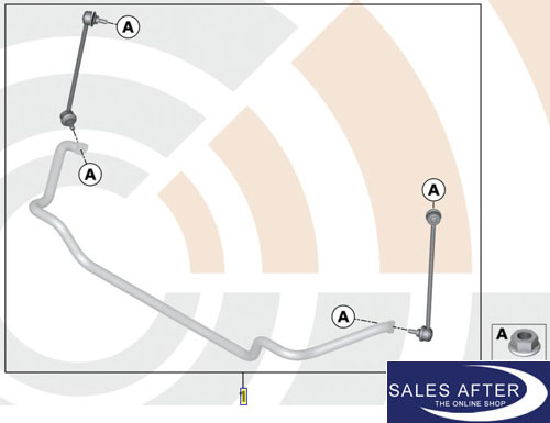 SalesAfter - The Online Shop - BMW 3er E46 Z4 E85 E86 Satz