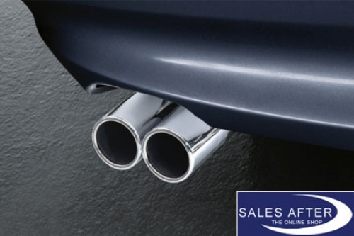 BMW 3 series E92 E93 Exhaust pipe finisher in chrome 323-328