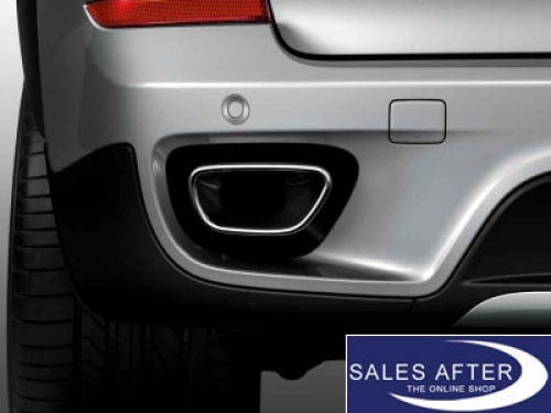 BMW X5 E70LCI Retrofit tailpipes chrome 8-cylinder optic, 35iX
