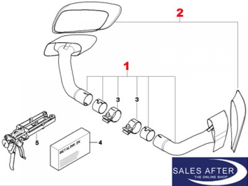 BMW X5 E70LCI Retrofit tailpipes chrome 8-cylinder optic, 35iX
