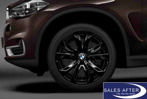 rdc wheel set X5 F15 X6 F16 Star Spoke 491 black + Dunlop