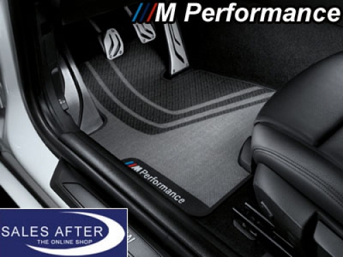 BMW M Performance 4er F33 F83 M4 Satz Fussmatten vorne und hinten