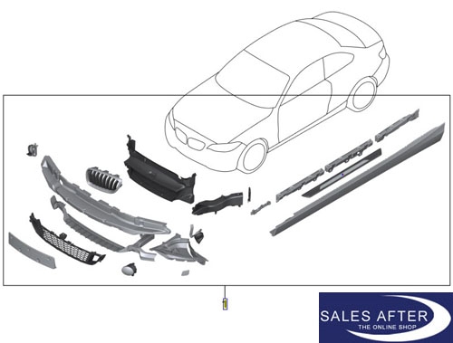 BMW 2er F23 Cabrio M Aerodynamik-Paket