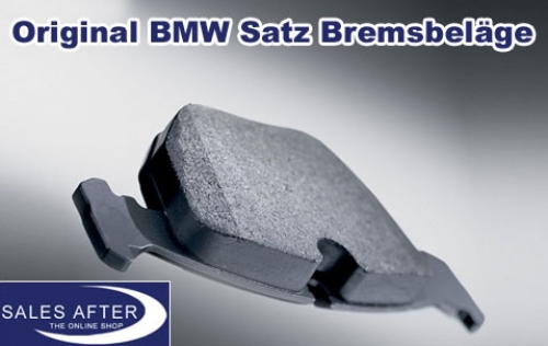 BMW 5er E60 E61 Satz Bremsbeläge vorne mit Bremsbelagfühler, 520-530