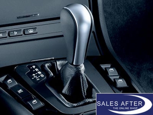 BMW 3 series E46 5 series E39 Selector lever grip leather strap matt chrome
