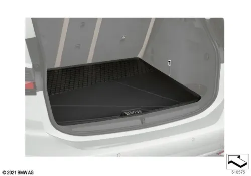 BMW luggage compartment mat